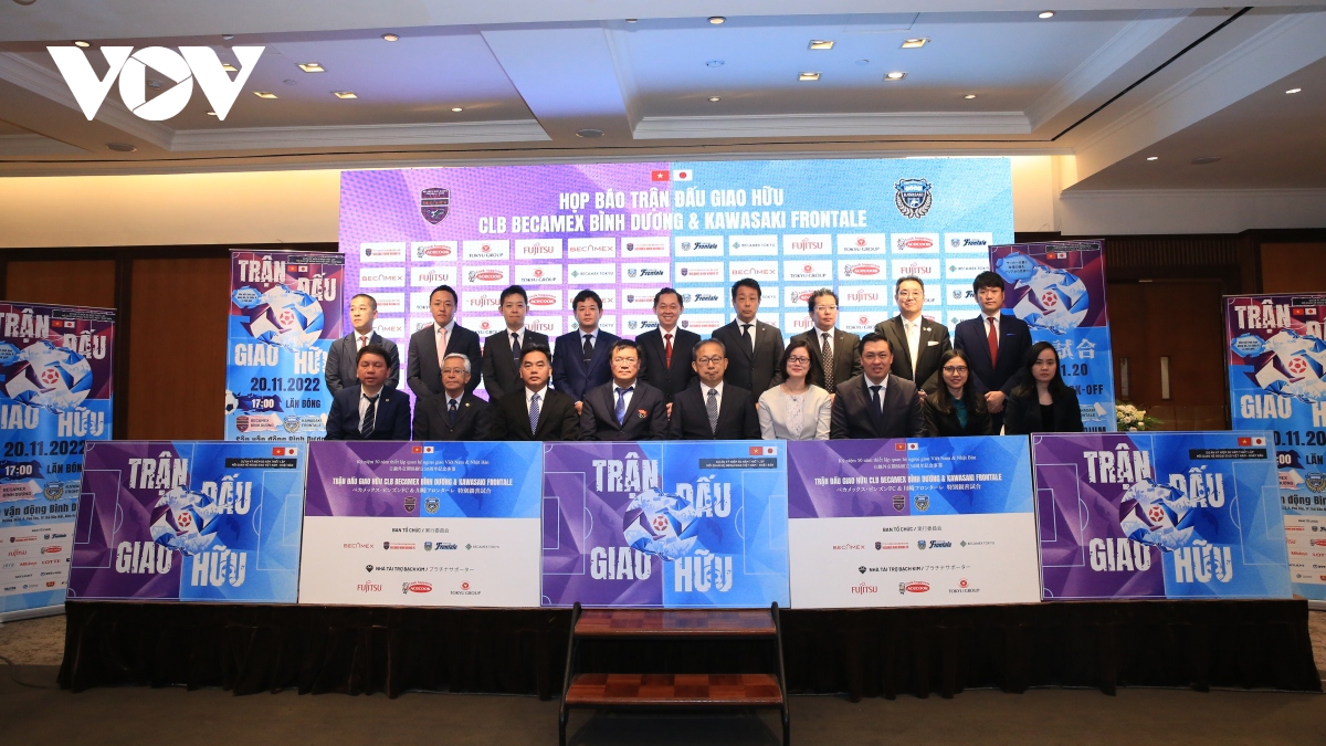 Becamex Binh Duong FC to play friendly with Japanese leading football club